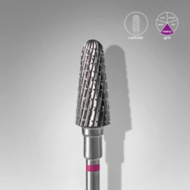 Brocas de carburo Frustum morado  6 mm para retirar